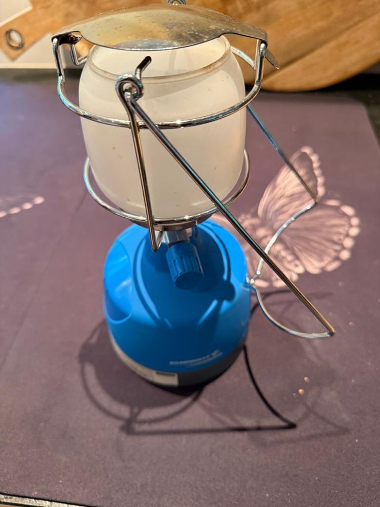 Campinggaz lamp, Ophalen of Verzenden, Zo goed als nieuw, Minder dan 50 cm