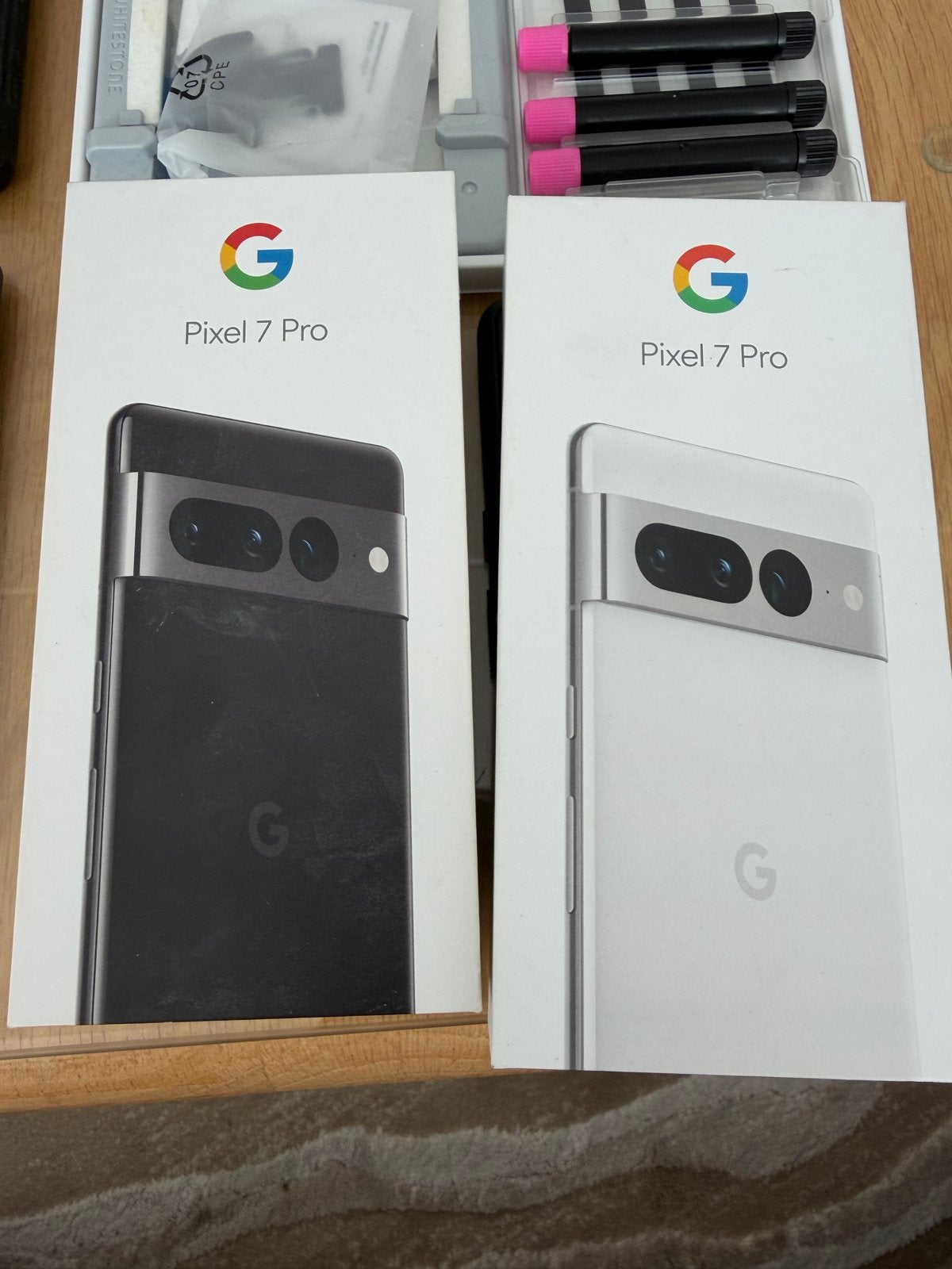 Google Pixel 7 Pro Zwart 128GB en Wit 256GB, Telecommunicatie, Mobiele telefoons | Overige merken, Gebruikt, Zonder abonnement