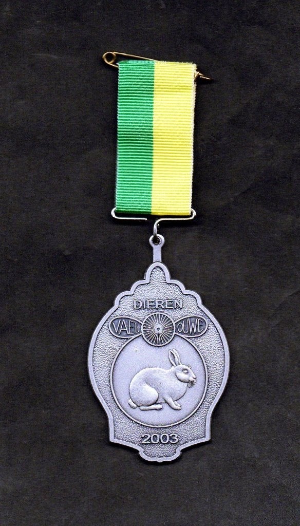 Medaille Dieren Gelderland RTC Veluwerijders Gazelle 2003., Ophalen of Verzenden, Zo goed als nieuw