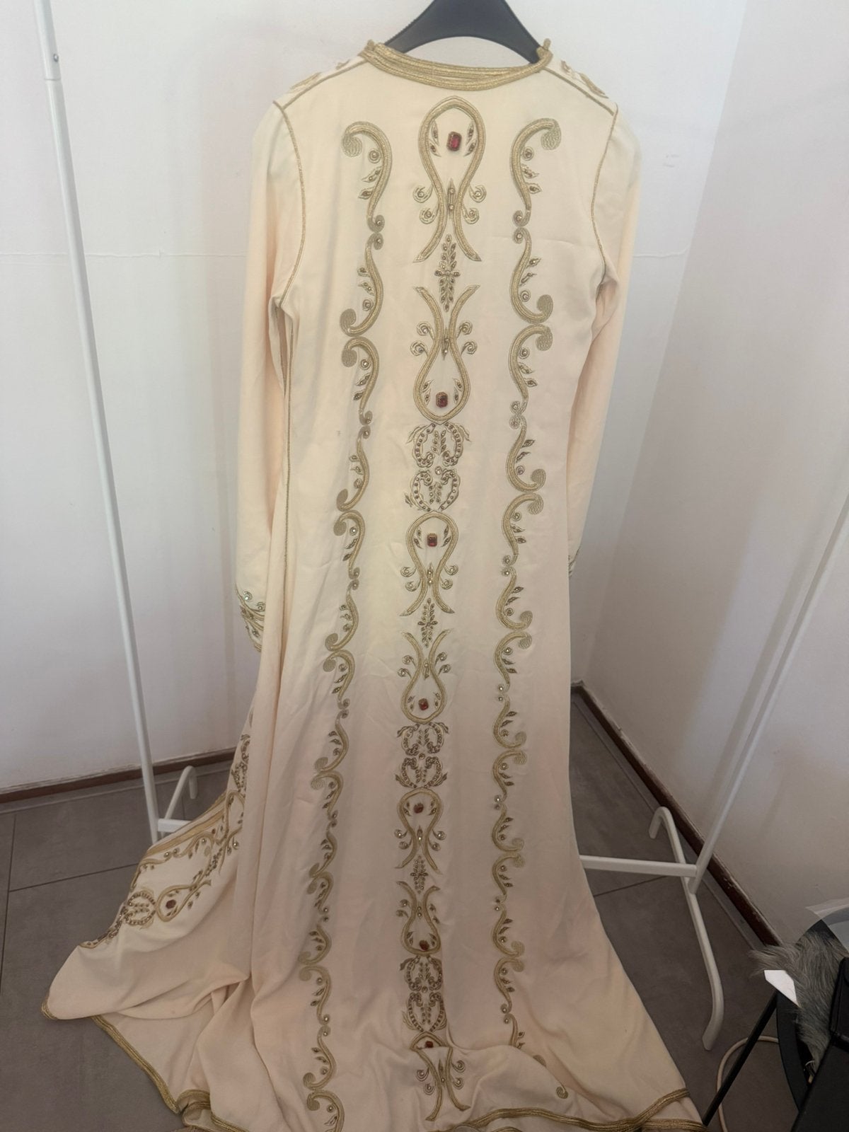 Marokkaanse jurk takshita, Ophalen, Overige typen, Wit, Maat 34 (XS) of kleiner