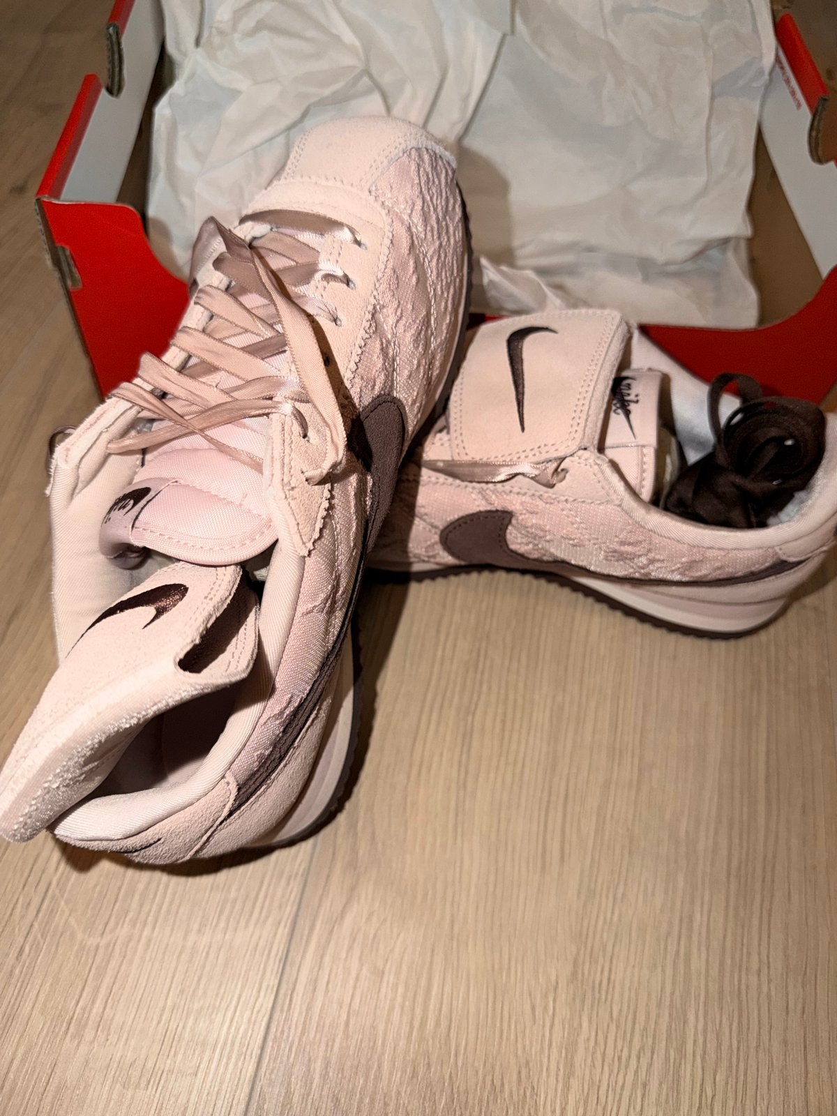 Nike Cortez '72 QS Roze Sneakers, Ophalen, Nieuw, Roze, Sneakers of Gympen