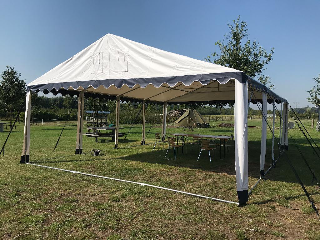 Partytent 6x8 meter, professionele kwaliteit, Ophalen, Opvouwbaar, Partytent, 6 meter of meer