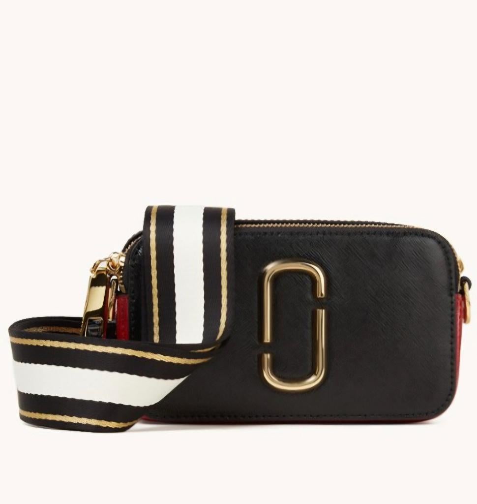 Marc jacobs the snapshot crossbody, Ophalen of Verzenden, Nieuw, Zwart, Schoudertasje