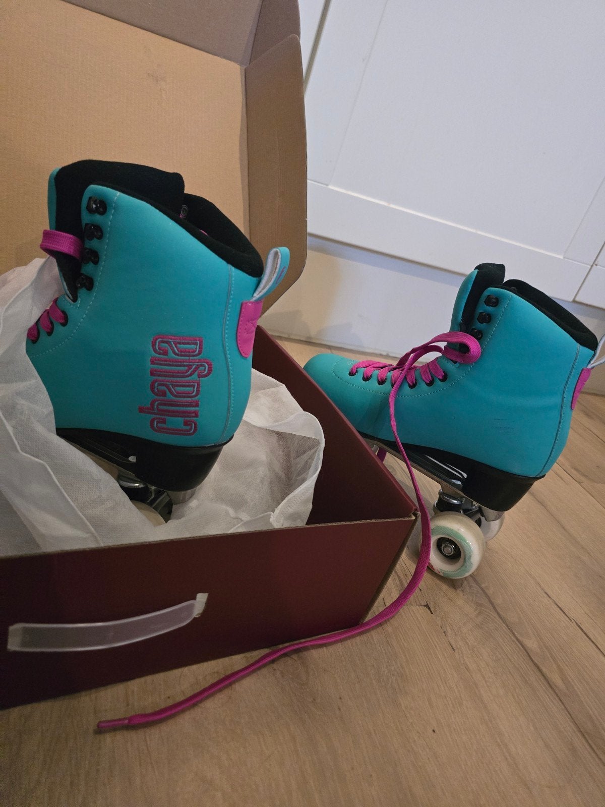 Rolschaatsen maat 42, Ophalen, Zo goed als nieuw, Dames