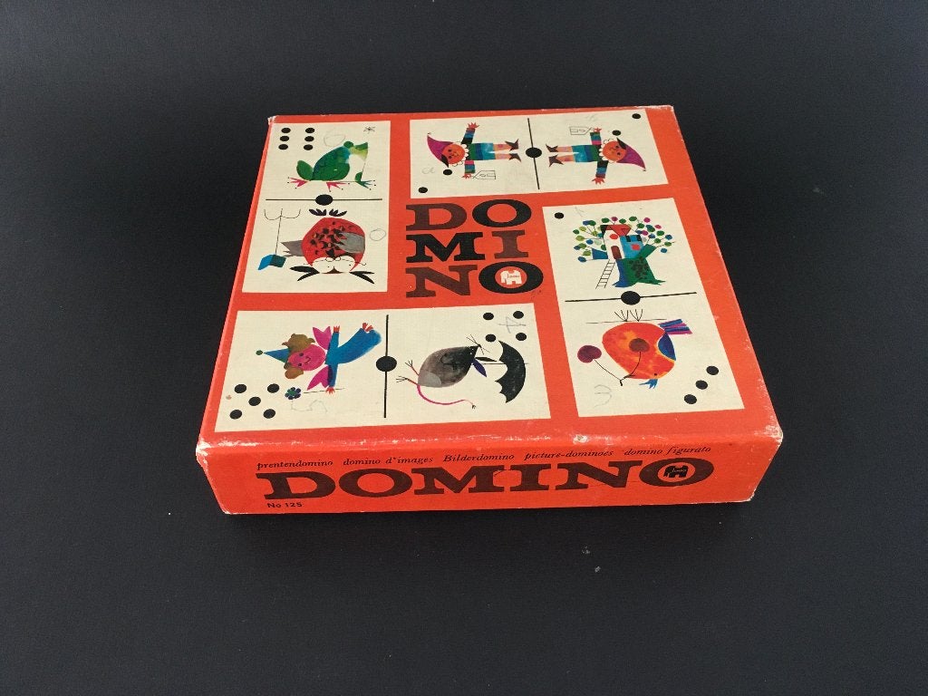 Kinder domino, Ophalen of Verzenden, Gebruikt