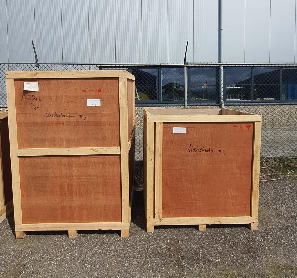verhuiskist opslagkist, Ophalen, 100 tot 150 cm, Zo goed als nieuw, 75 tot 100 cm