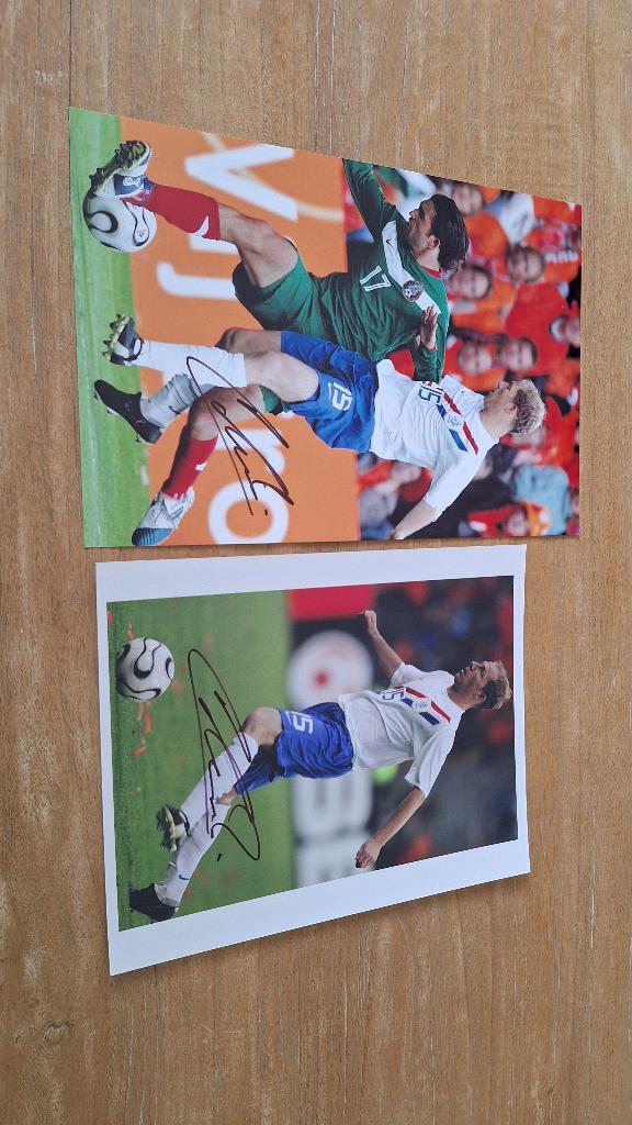 Foto 20x25 cm met handtekening Tim De Cler # Feyenoord AZ, Ophalen of Verzenden, Nieuw, Feyenoord, Overige typen