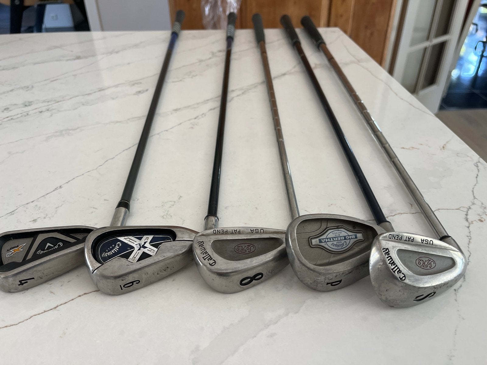 Callaway Golfclubs Set - halve set linkshandig, Sport en Fitness, Golf, Ophalen of Verzenden, Gebruikt, Set, Callaway