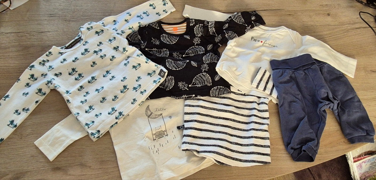 baby kleding jongen 50/56, Kinderen en Baby's, Babykleding | Baby-kledingpakketten, Ophalen of Verzenden, Zo goed als nieuw, Maat 50