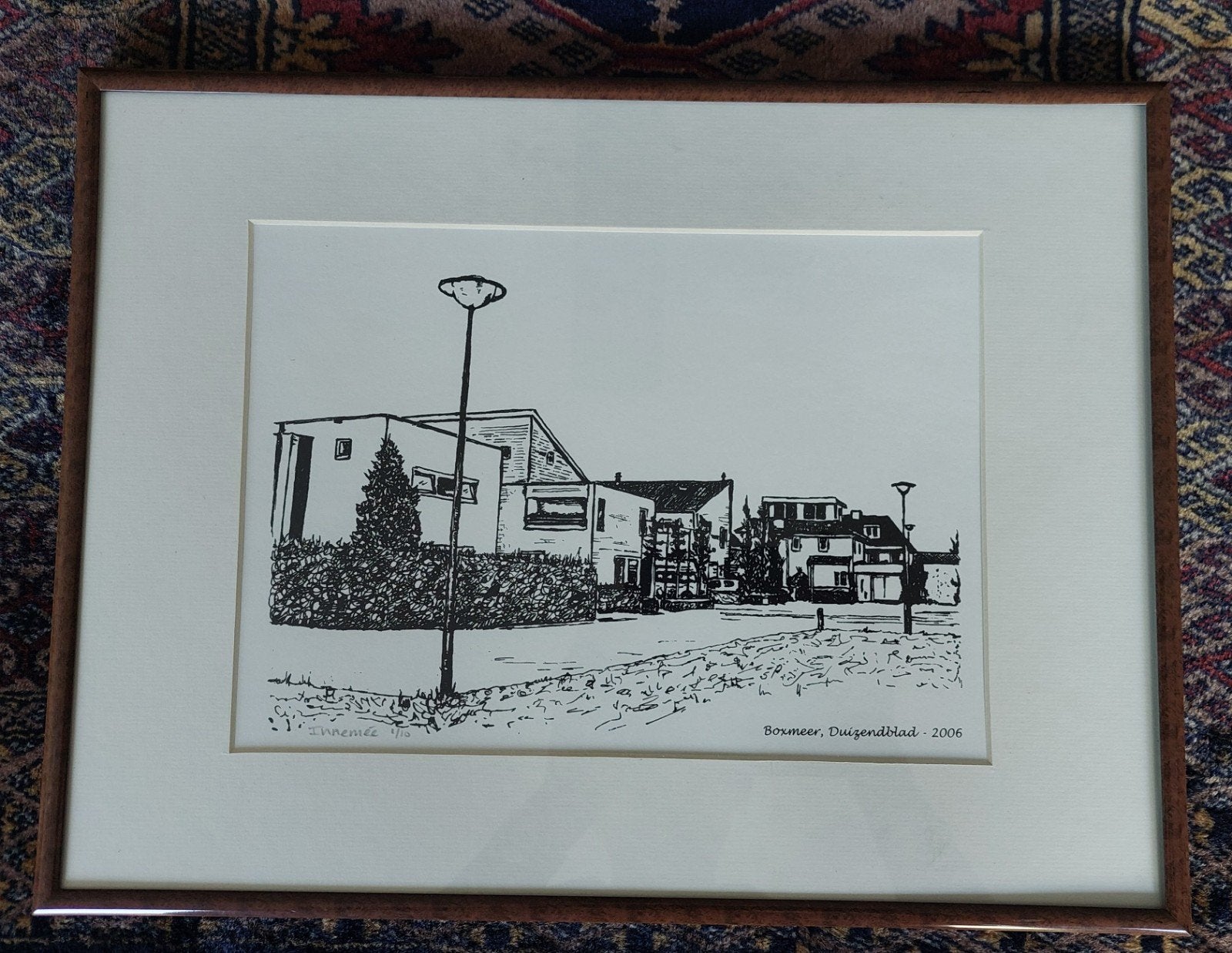 Boxmeer, Duizendblad, signatuur Innemee, druk 1/10, Ophalen of Verzenden