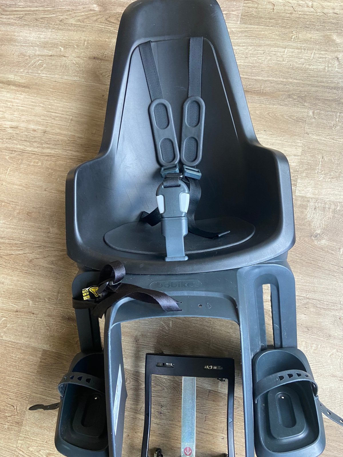merk Bobike achter zitje kleur zwart, Ophalen, Achterzitje, 0 t/m 13 kg, Gebruikt
