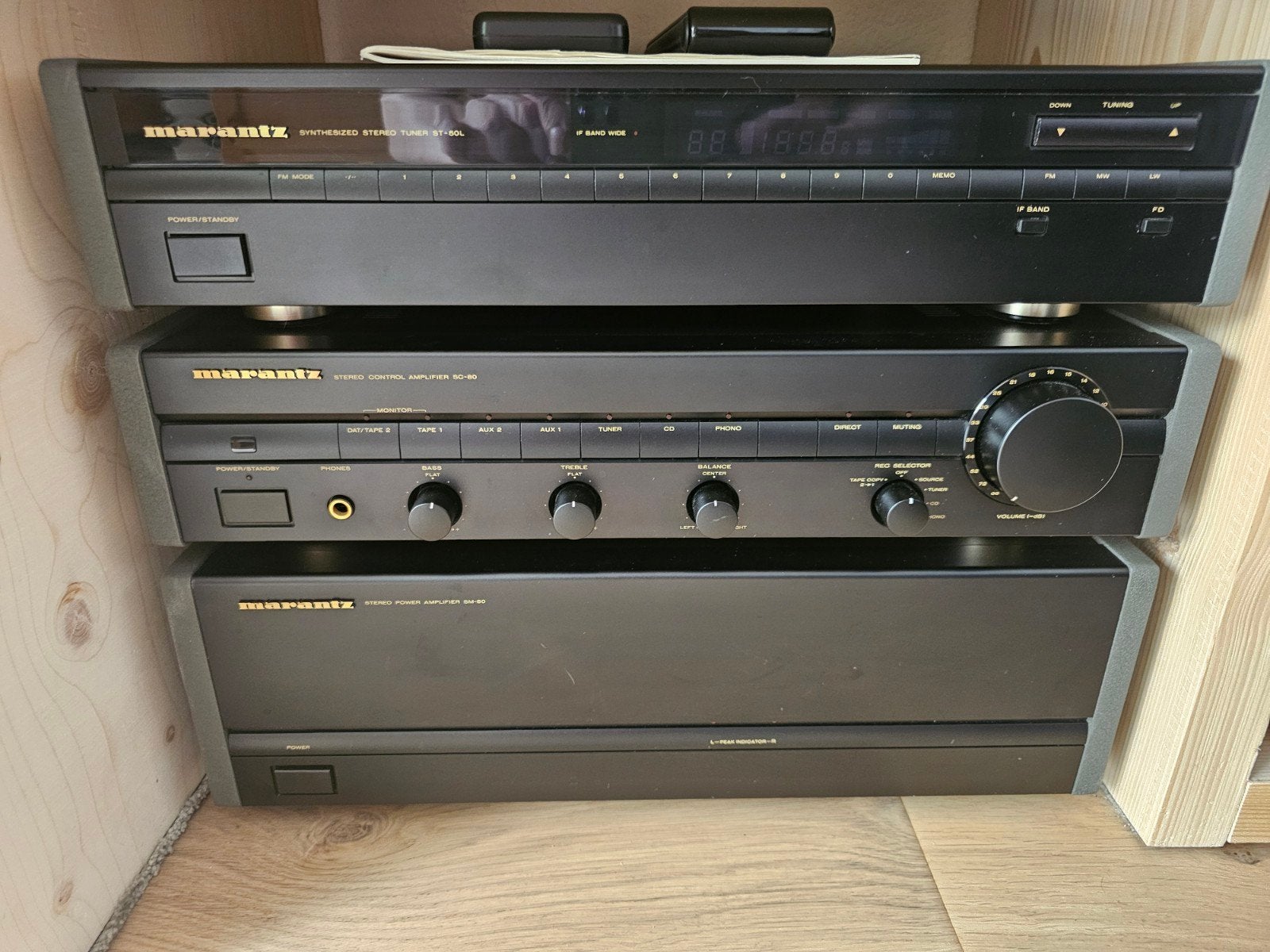 marantz sc-80, sm-80, st-50l, Ophalen, Gebruikt, Overige merken, Losse componenten