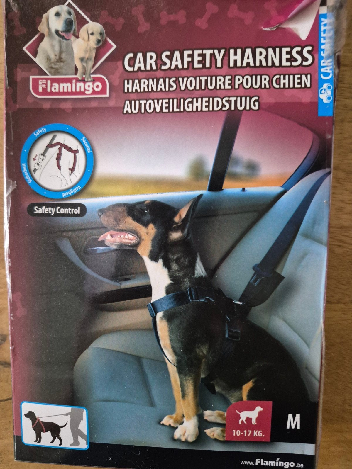 Honden auto riem/harnas zgan maat m, Dieren en Toebehoren, Ophalen, Zo goed als nieuw
