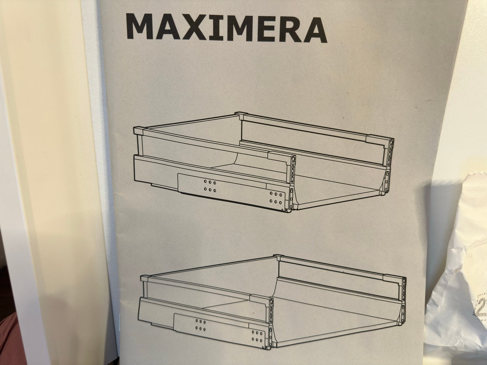 IKEA MAXIMERA lade 80x60 cm - Nieuw en overcompleet, Ophalen, Nieuw