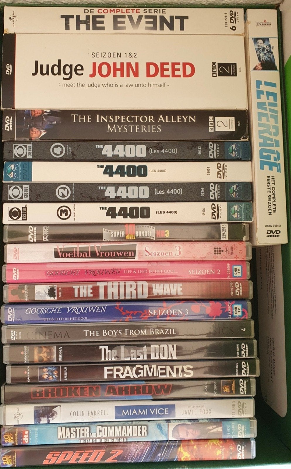 Grote partij diverse films en tv-series op DVD, Vanaf 12 jaar, Ophalen of Verzenden, Gebruikt, Overige genres