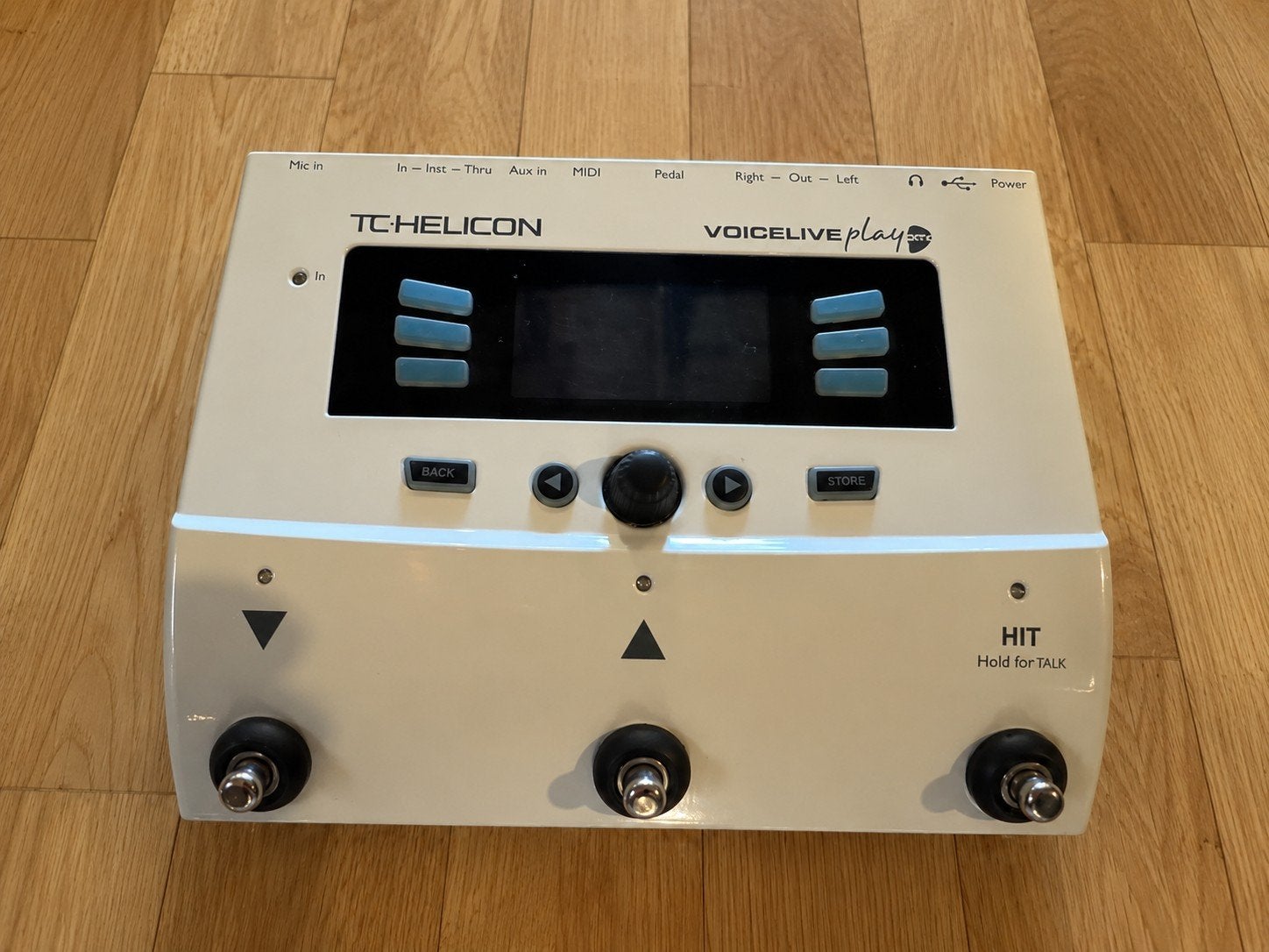 TC-Helicon VoiceLive Play GTX Vocal Guitar Effect Processor., Ophalen of Verzenden, Zo goed als nieuw, Delay of Echo