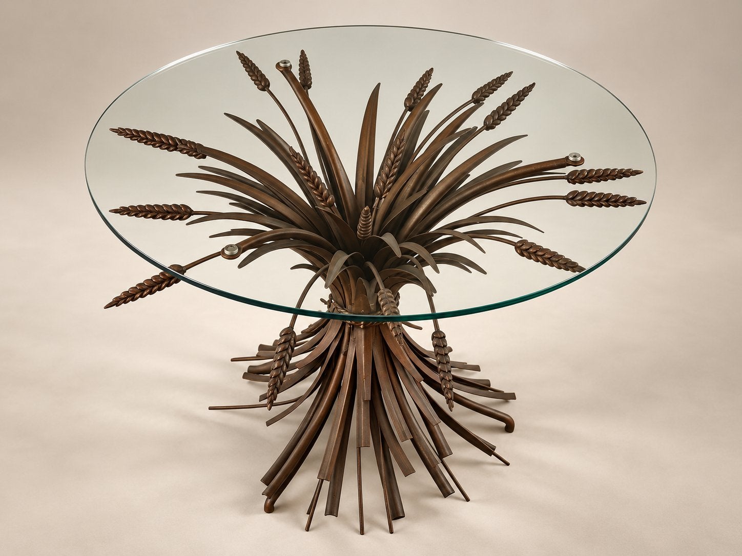 Wheatsheaf Korenschoof Coffeetable Holywood Regency, Ophalen