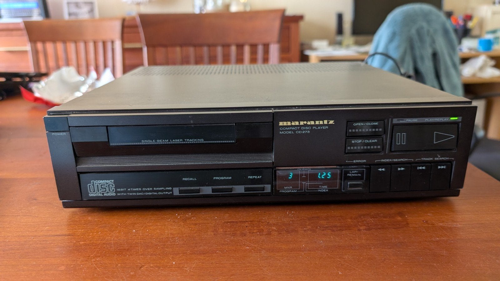 Marantz CD273 Compact Disc Player - Zeer nette staat, Ophalen of Verzenden, Zo goed als nieuw, Marantz