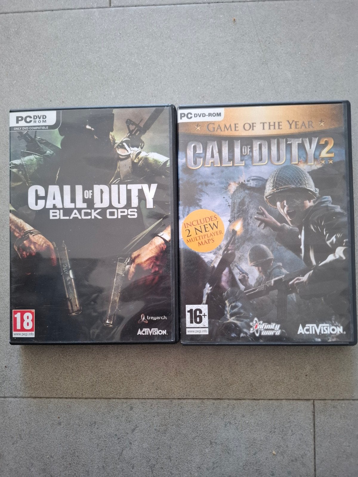 Black Ops & Call of Duty 2 PC games, Online, Gebruikt, Vanaf 18 jaar, Shooter