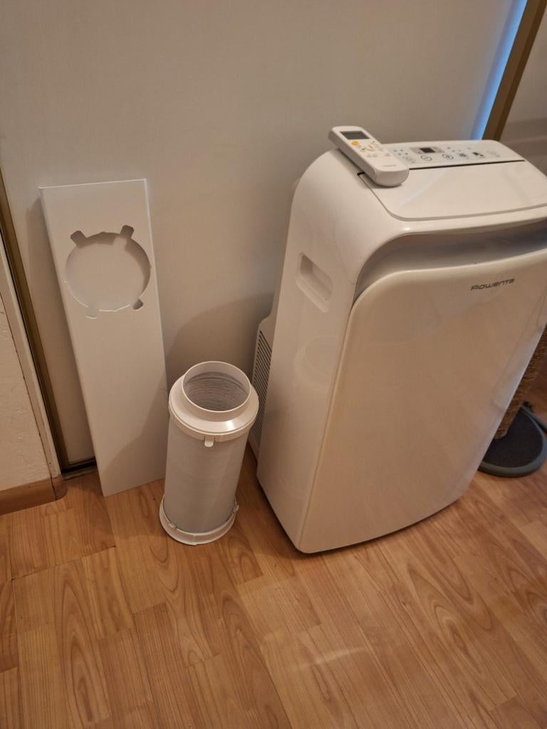 Rowenta airco en verwarming type RWAC 1200H, Ophalen, 3 snelheden of meer, Zo goed als nieuw, Afstandsbediening