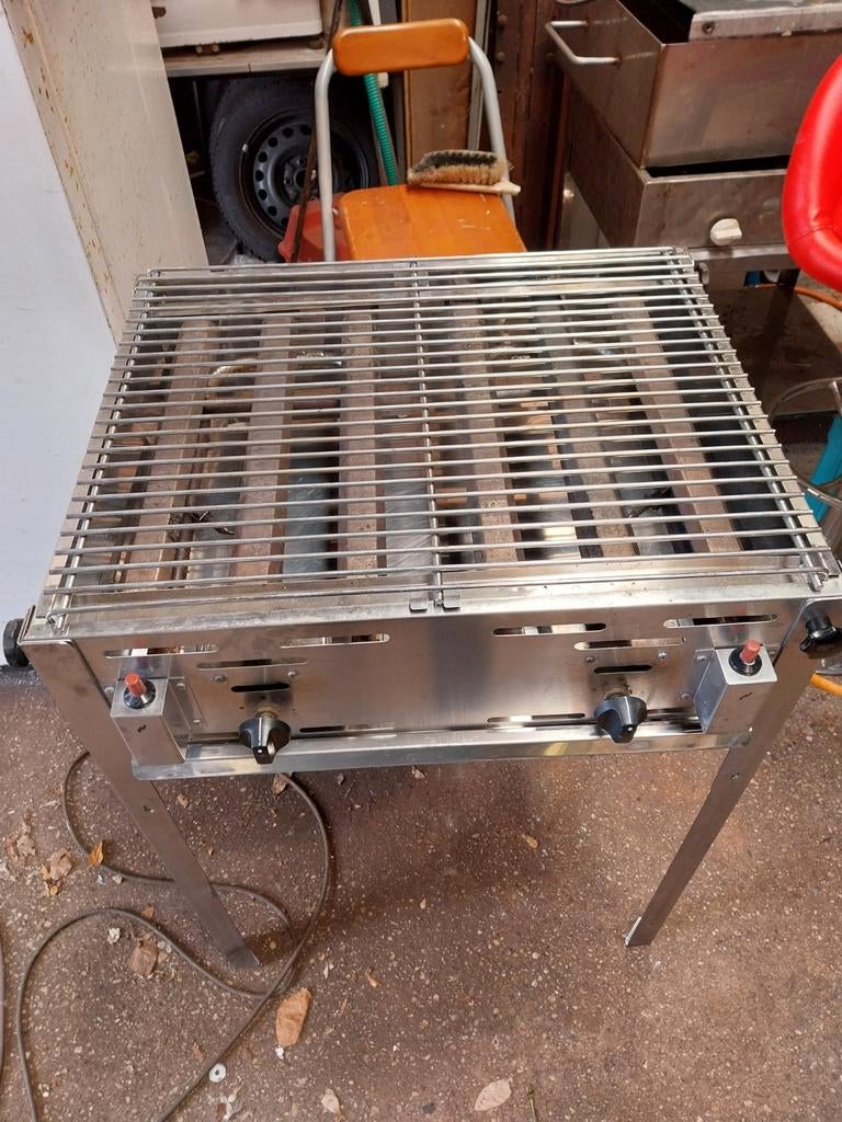 Hendi Grill-Master Maxi Gasbarbecue - Professioneel, Ophalen, Gebruikt, Hendi