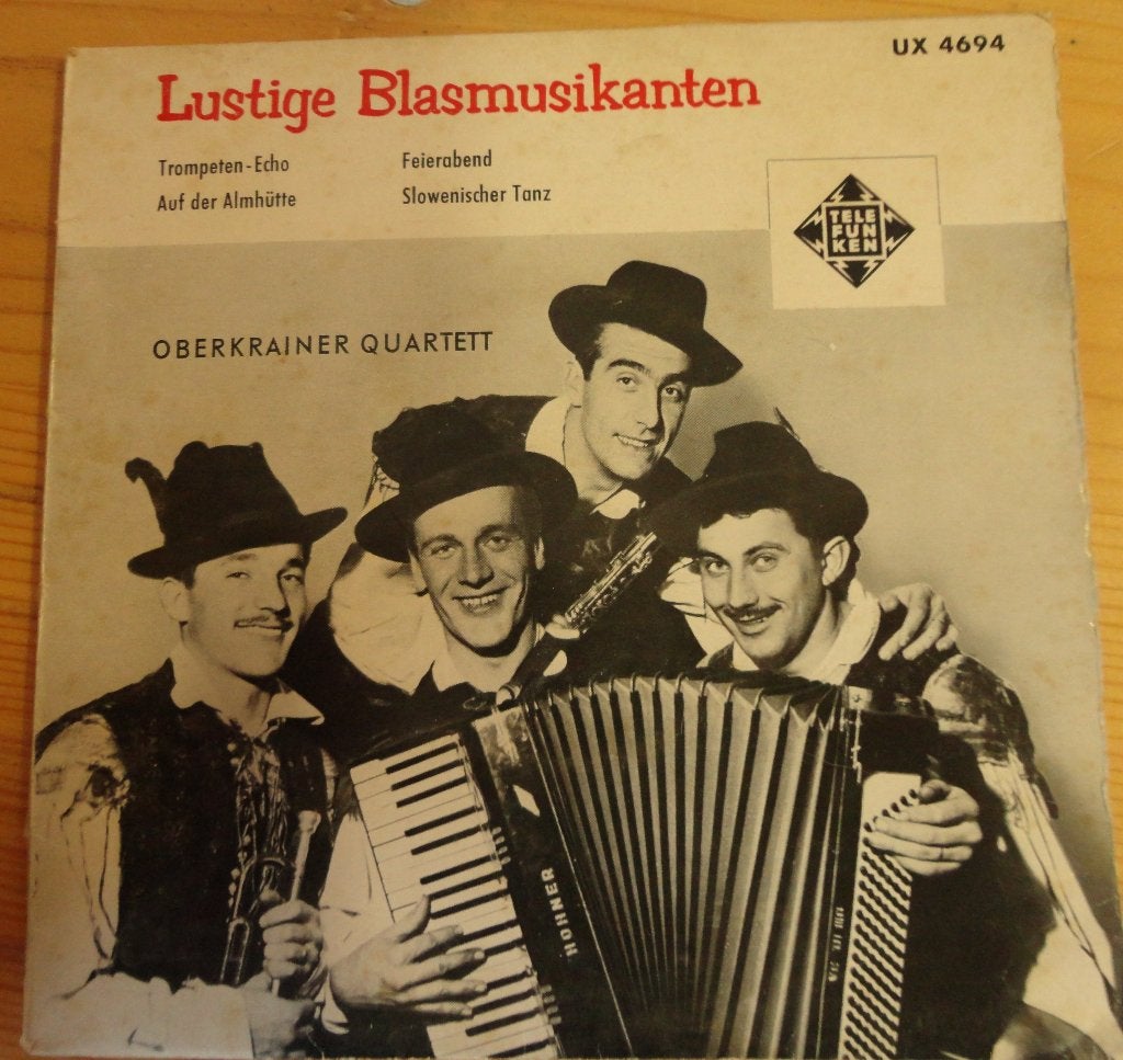 Oberkrainer Quartett > Trompeten echo, Ophalen of Verzenden, Gebruikt, 7 inch, Overige genres