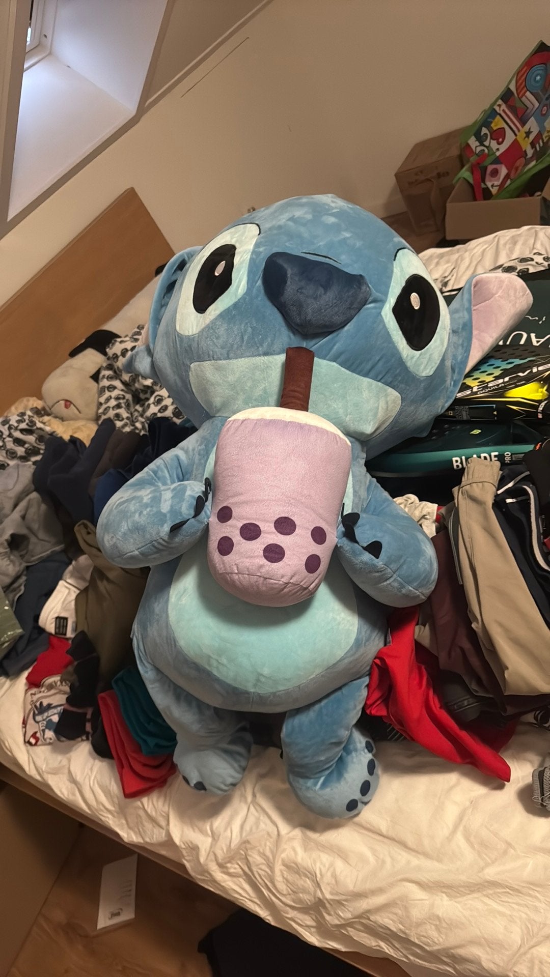 Stitch bubblethee knuffel, Ophalen, Zo goed als nieuw