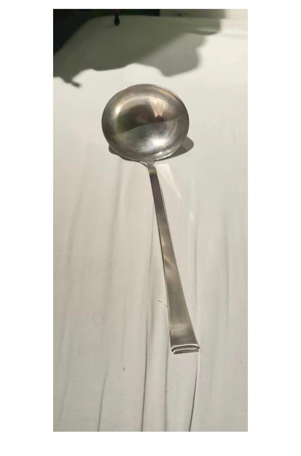 Zeldzame WMF 2500 Art Deco Soepopscheplepel – Kurt Mayer, Antiek en Kunst, Antiek | Bestek, Ophalen of Verzenden