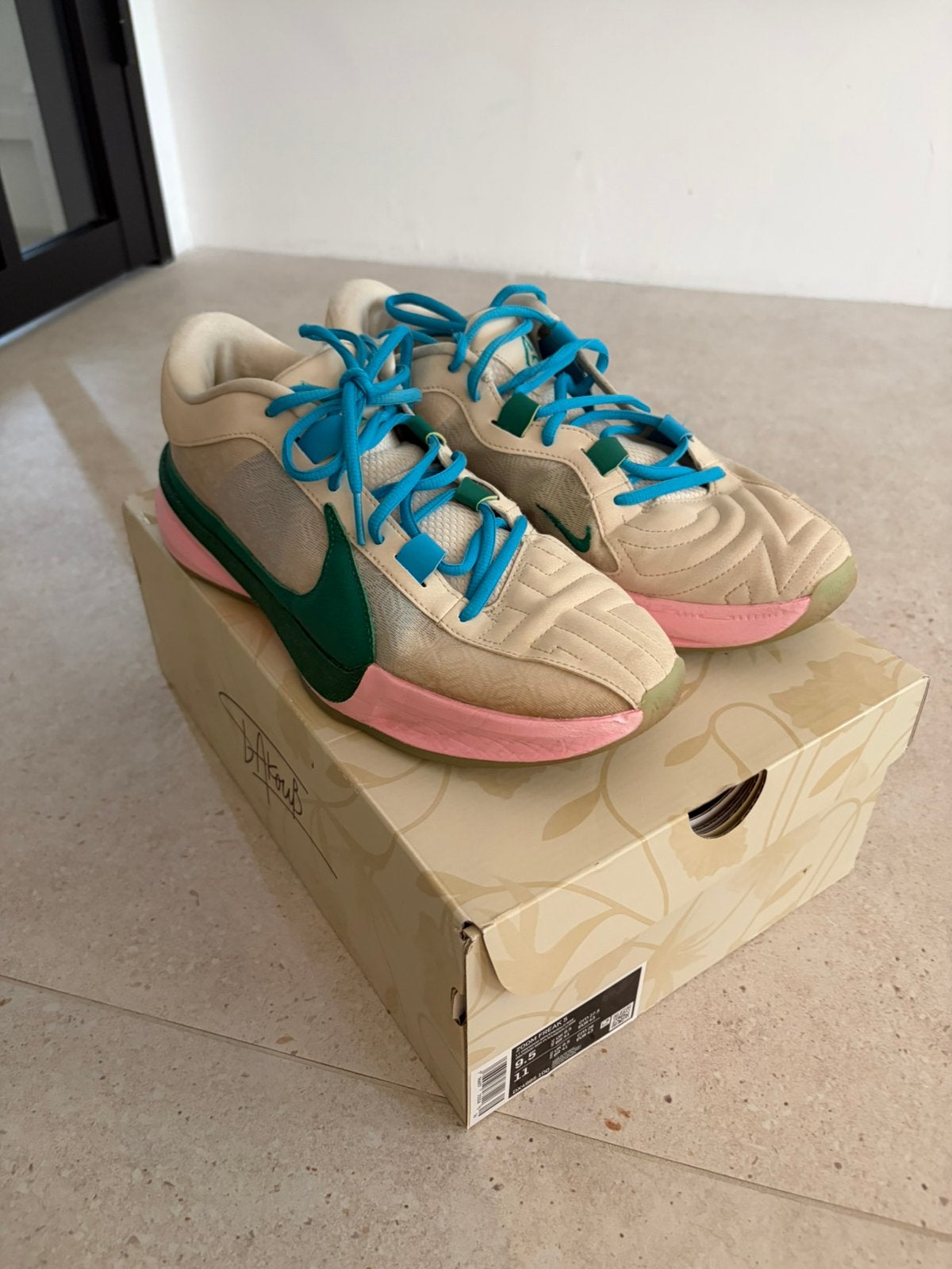 Nike Zoom Freak 5 maat 43, Ophalen of Verzenden, Gedragen, Sportschoenen
