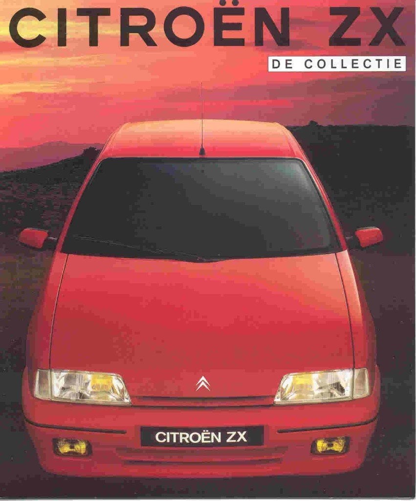 Citroën ZX De Collectie (juli 1991), Boeken, Auto's | Folders en Tijdschriften, Ophalen of Verzenden, Nieuw, Citroën