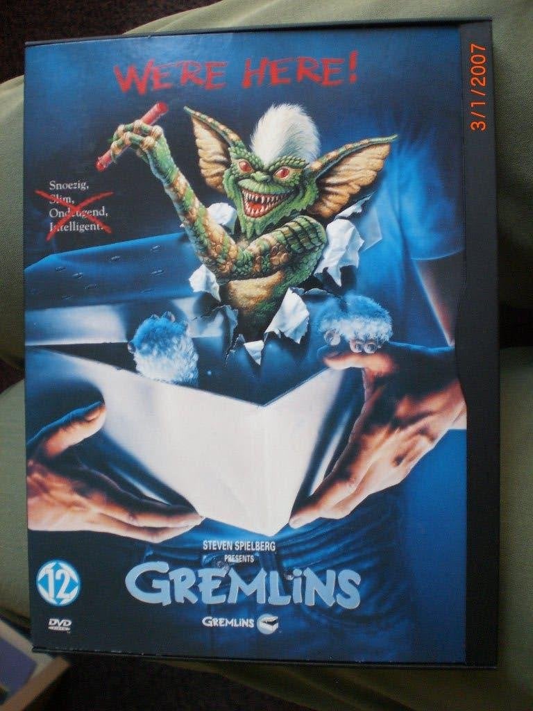 dvd Gremlins Phoebe Cates Hoyt Axton, Vanaf 12 jaar, Ophalen of Verzenden, Zo goed als nieuw, Overige genres