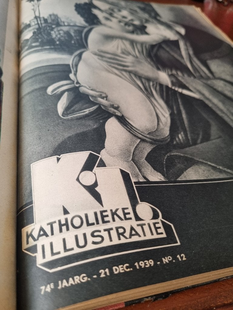 Ingebonden tijdschrift Katholieke Illustratie 39-40 Fokker, Ophalen of Verzenden, Gelezen
