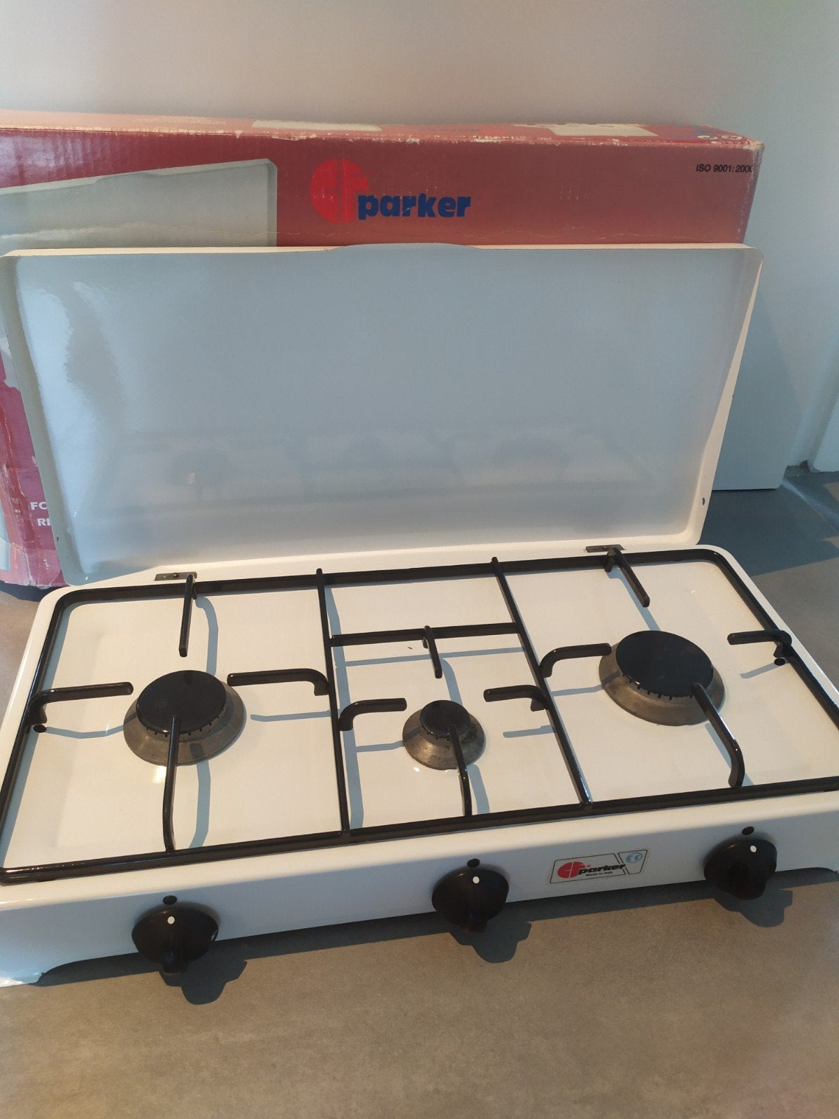 Camping gasfornuis kookplaat parker 5328 gp  kooktoestel, Ophalen of Verzenden, Gebruikt