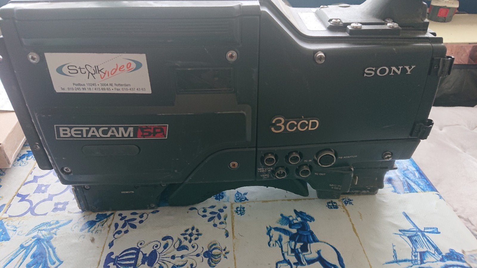 Sony Betacam SP professionele videocamera, Ophalen of Verzenden, Video