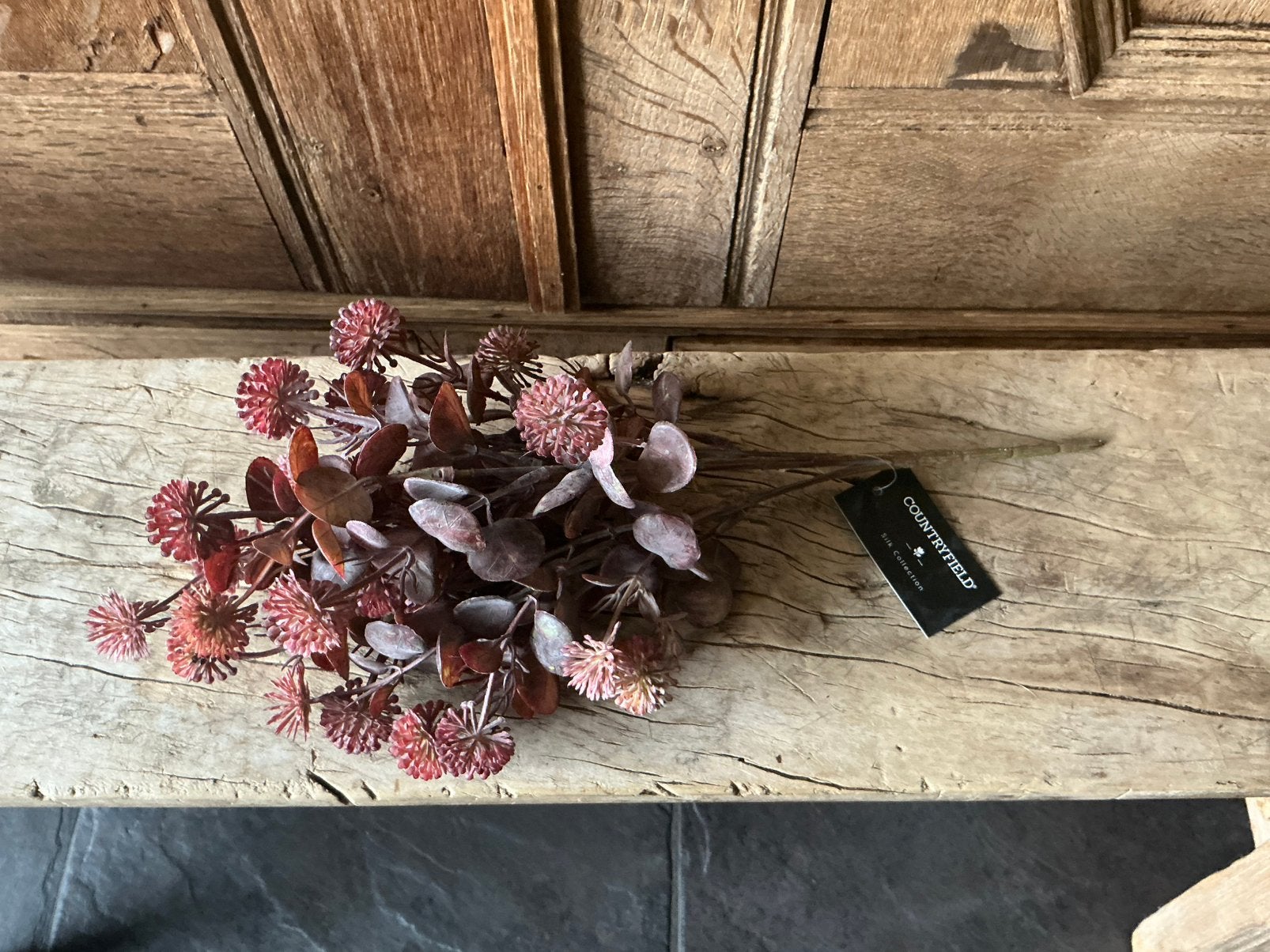 NIEUW bosje Countryfield kunstbloemen rood bruin, Huis en Inrichting, Ophalen of Verzenden, Nieuw