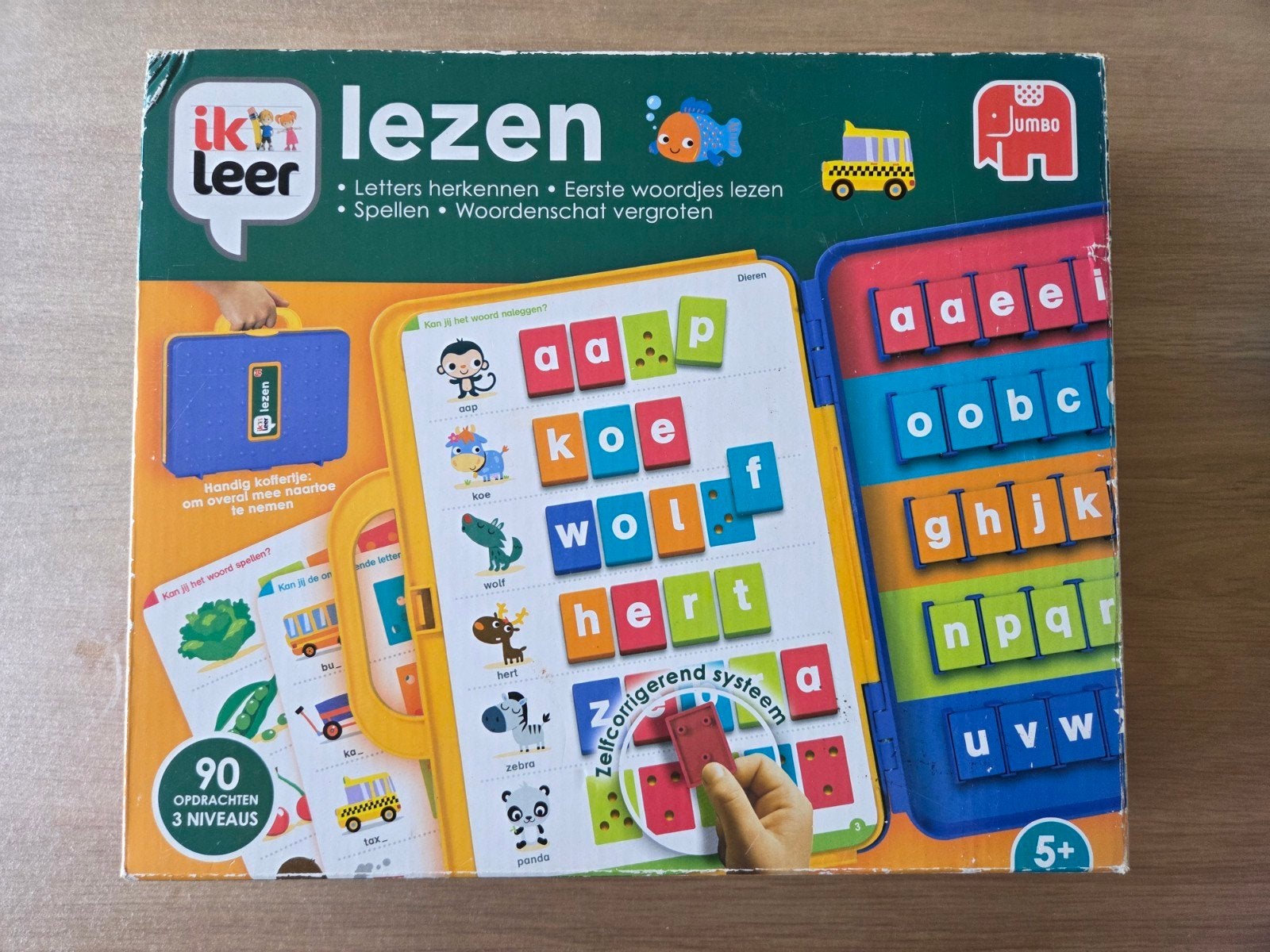Jumbo Ik leer lezen - Educatief spel voor kinderen, Kinderen en Baby's, Speelgoed | Educatief en Creatief, Ophalen, Gebruikt, Taal en Lezen