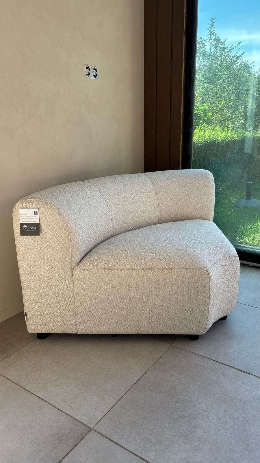 Madeira Hoekelement Sunbrella All Weather Stof, Ophalen, Nieuw, Stof