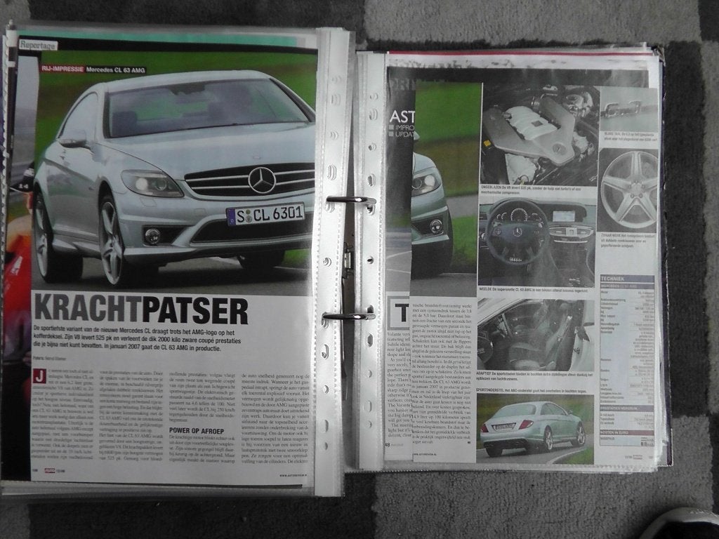 Mercedes CL 63 AMG C216 ? Eerst 11x autotest lezen, Ophalen, Gelezen, Mercedes