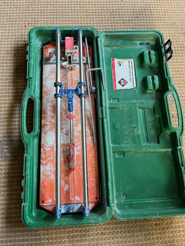 Rubi tegel snijder, Ophalen, Gebruikt, 60 cm of meer, Overige typen