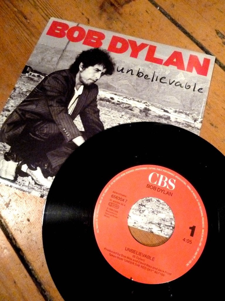 Bob Dylan Unbelievable - 10.000 men - Holl - als nieuw, Ophalen of Verzenden, Zo goed als nieuw, Pop