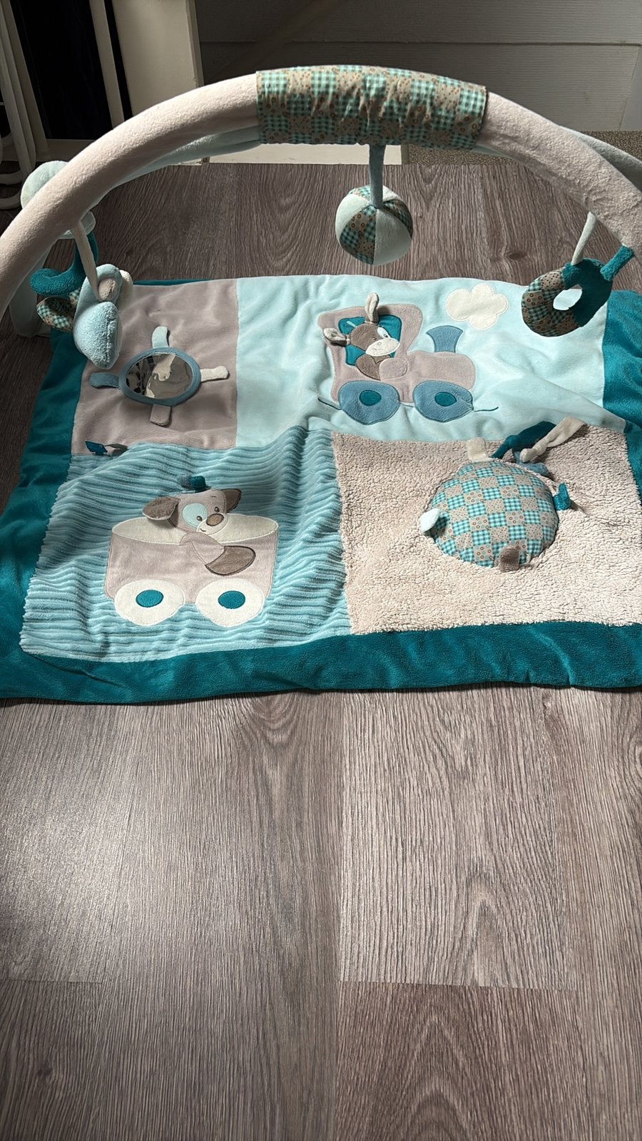 Babygym, Ophalen, Gebruikt