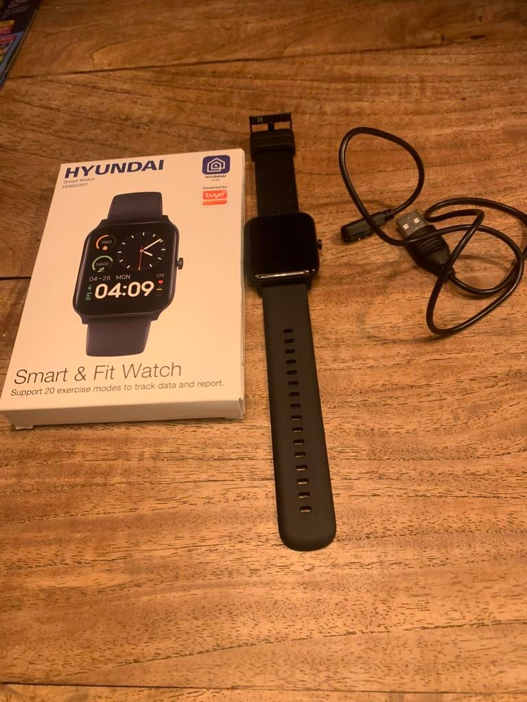 Hyundai smartwatch android nieuw, Ophalen of Verzenden, Nieuw, Zwart, Android