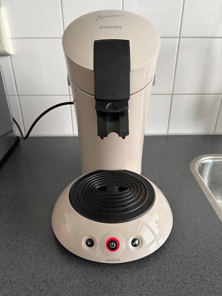 Philips Senseo Original HD 7806 35, Nougat, Gebruikt, Koffiemachine, Ophalen of Verzenden, 4 tot 10 kopjes