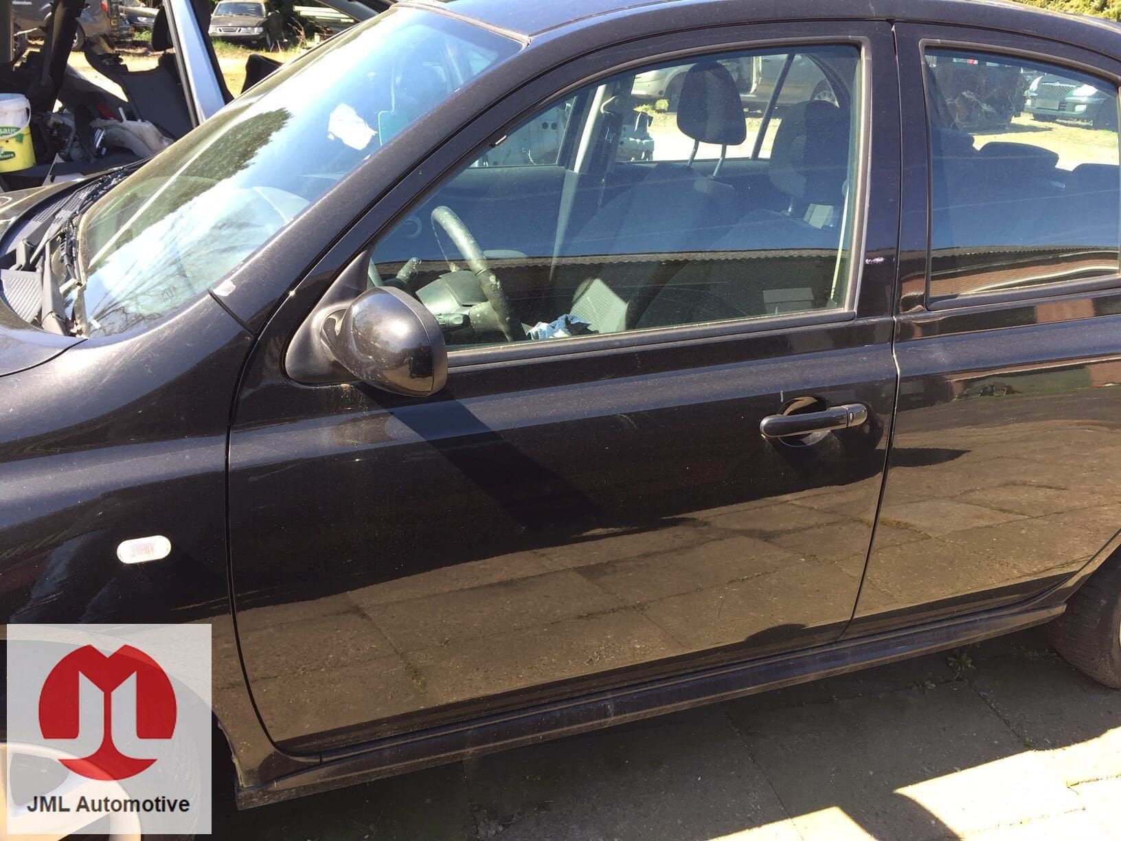 PORTIER DEUR LINKS VOOR NISSAN MICRA, Gebruikt, -, Deur, -