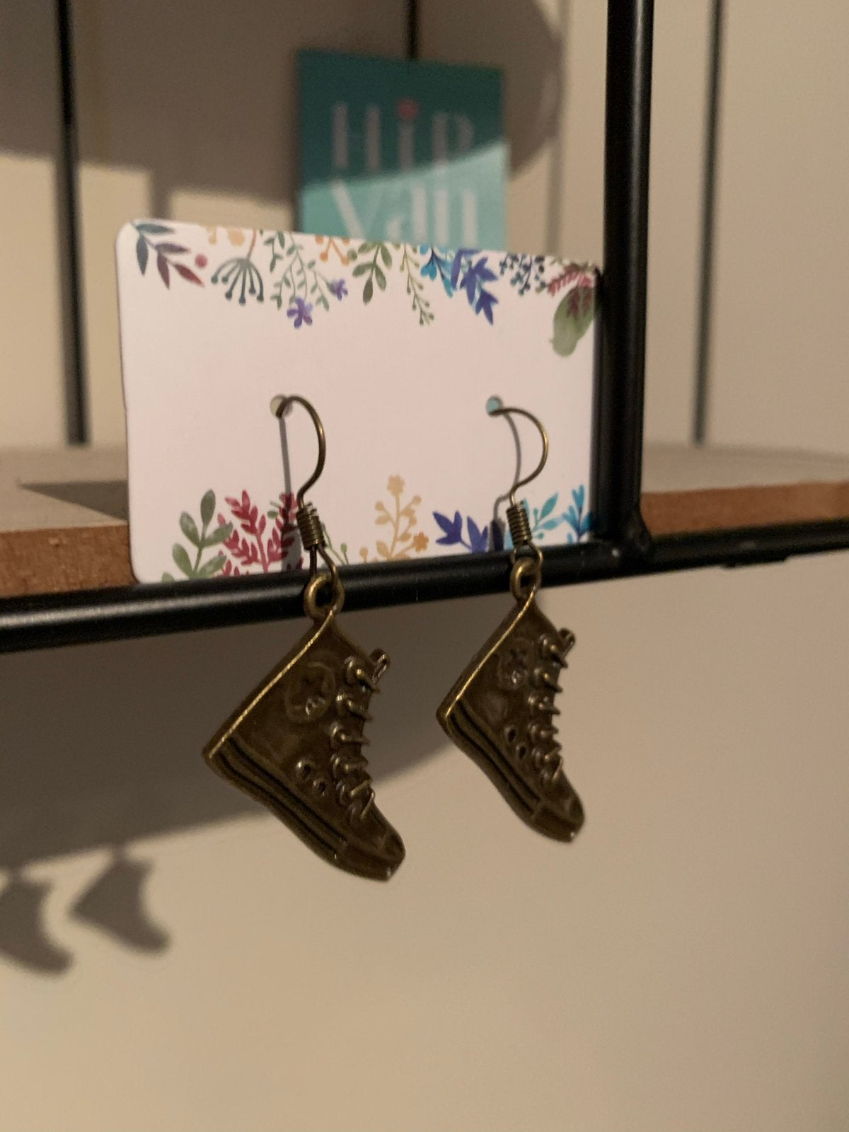 Schoenen, Overige materialen, Hangers, Bruin, Nieuw
