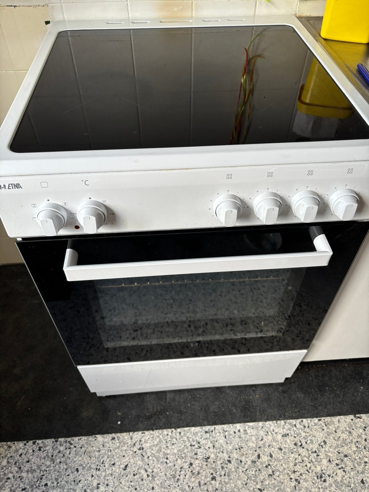 Etna fornuis inductie kookplaat.., Witgoed en Apparatuur, Fornuizen, Gebruikt, Inductie, 85 tot 90 cm, 4 kookzones