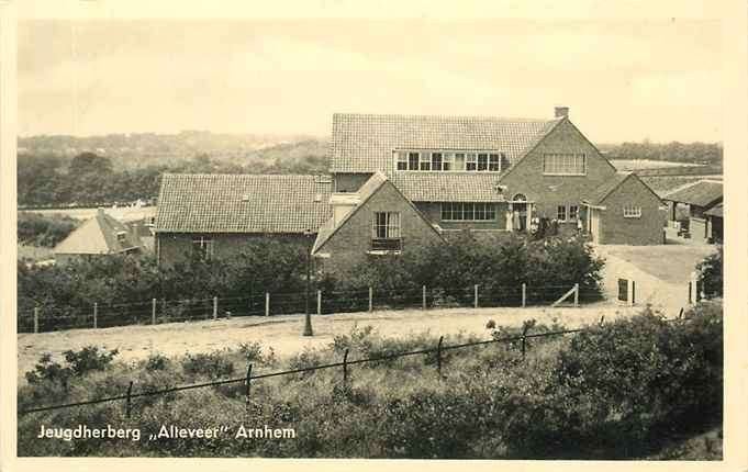 301-178-031 Arnhem Jeugdherberg Alteveer, Verzamelen, Ansichtkaarten | Nederland, Verzenden, Voor 1920, Gelderland