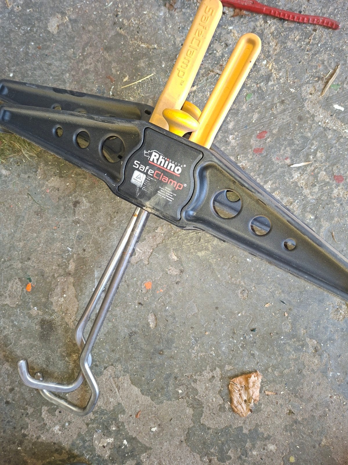Rhino SafeClamp ladderklemmen voor dakdragers, Ophalen of Verzenden