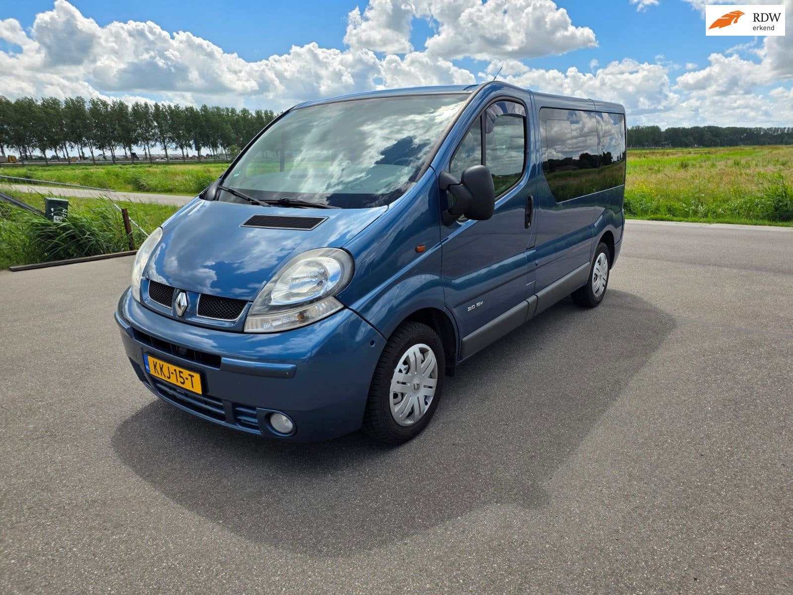 Renault Trafic Combi 2.0-16V L1H1, Voorwielaandrijving, 1998 cc, Stof, Gebruikt