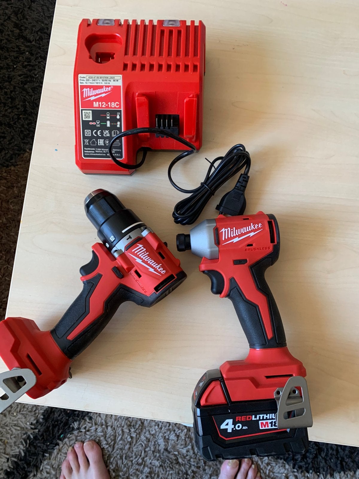 Milwaukee set nieuw !!!, Ophalen, Nieuw